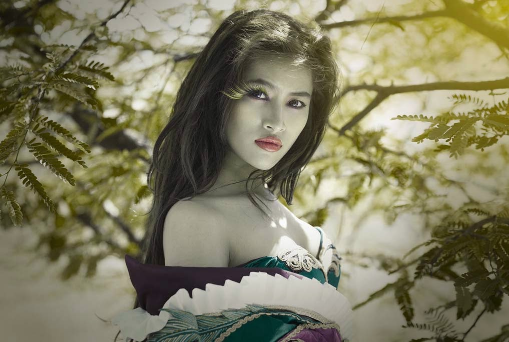 Lý Mẫn Nhi quyến rũ trong cosplay Thần Ma Đại Lục - Ảnh 3