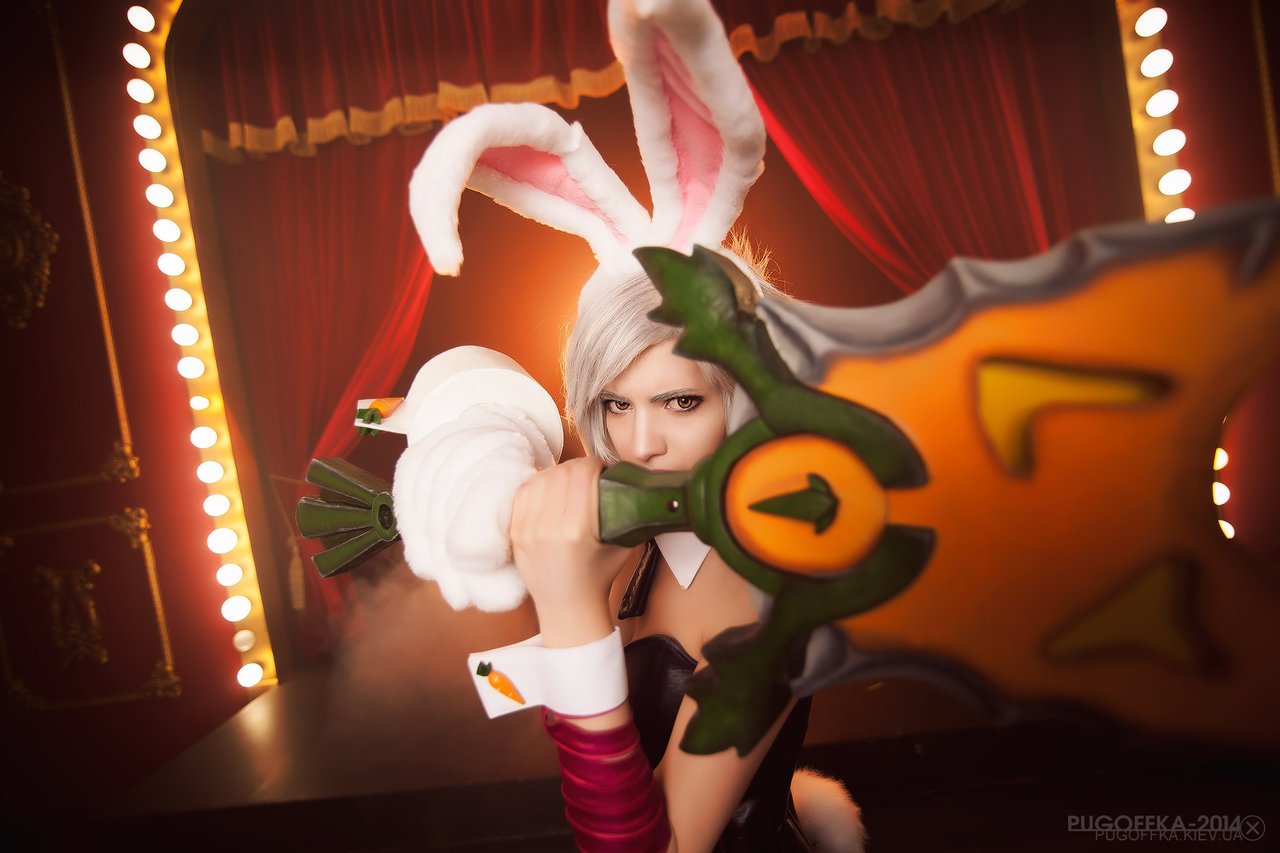 Cosplay Riven Thỏ Ngọc cực ấn tượng - Ảnh 13