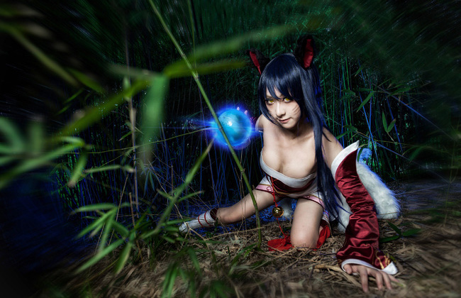 Cosplay Ahri cực quyến rũ và ma mị - Ảnh 14