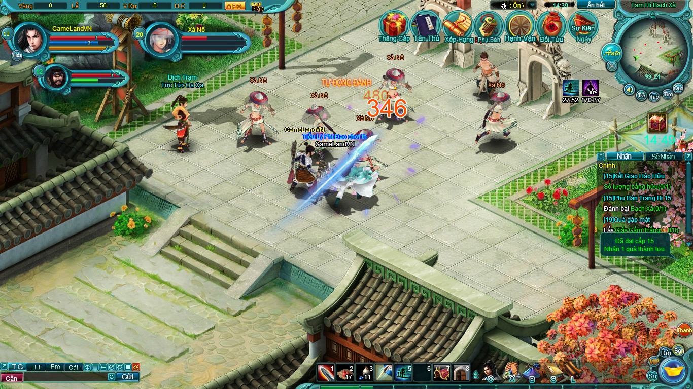 Hình ảnh thử nghiệm webgame Tiểu Lý Phi Đao - Ảnh 12