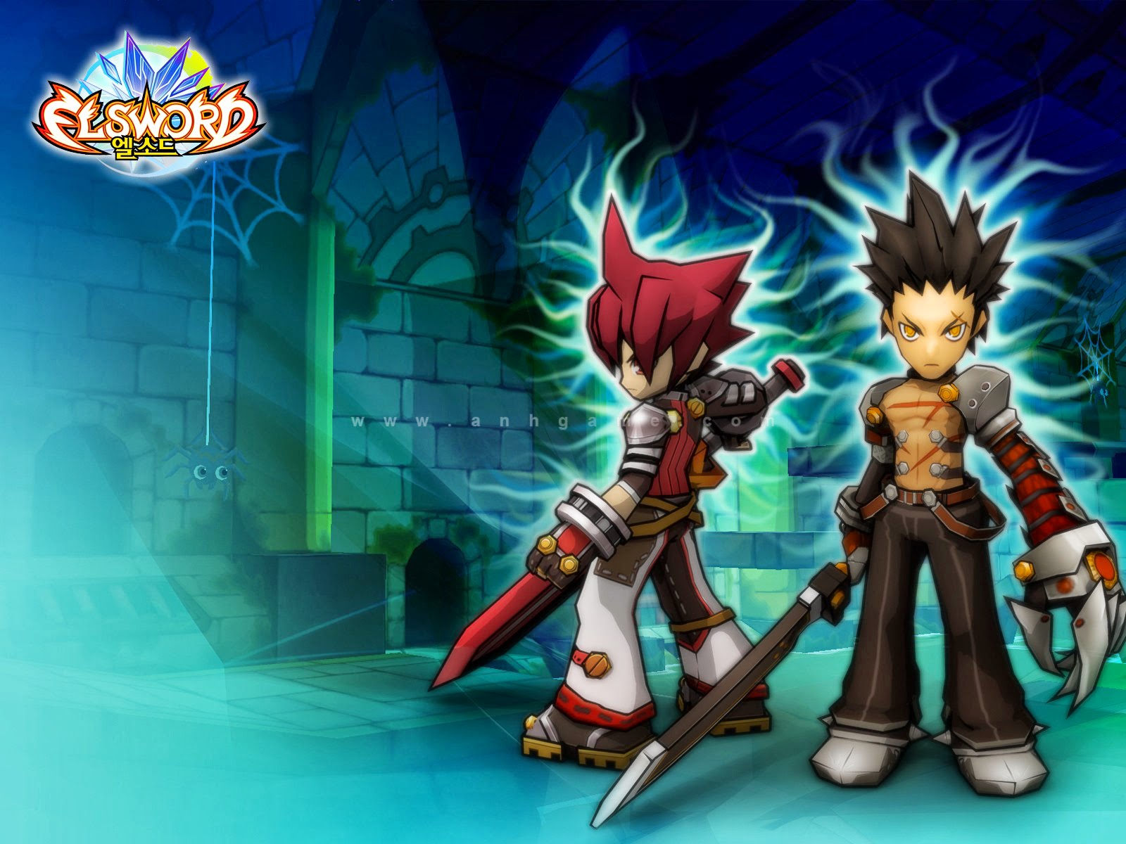 Loạt hình nền đẹp ngất ngây của Elsword Hàn Quốc - Ảnh 25