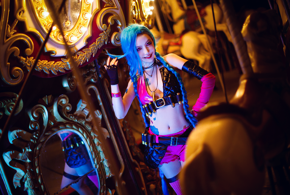 Jinx chơi đu quay ngoài công viên - Ảnh 80