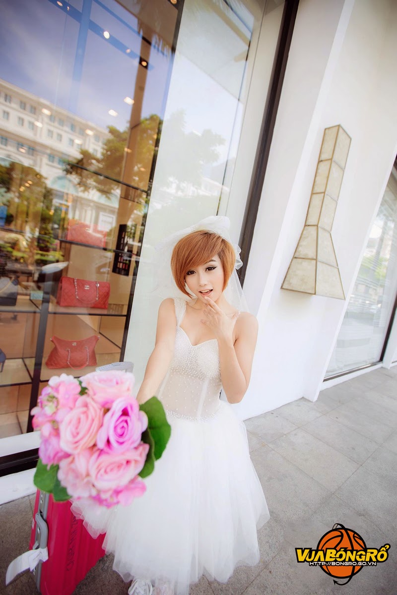 Vẻ đẹp dễ thương của Miss Bóng Rổ 2013 Quỳnh Nhi - Ảnh 6