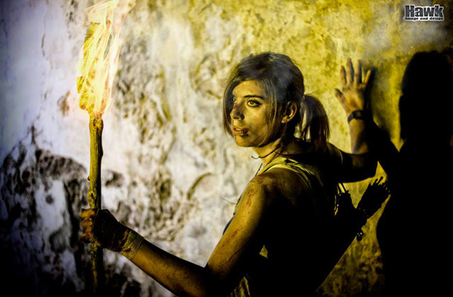 Cosplay Lara Croft "chất lừ" của Larxenne - Ảnh 12