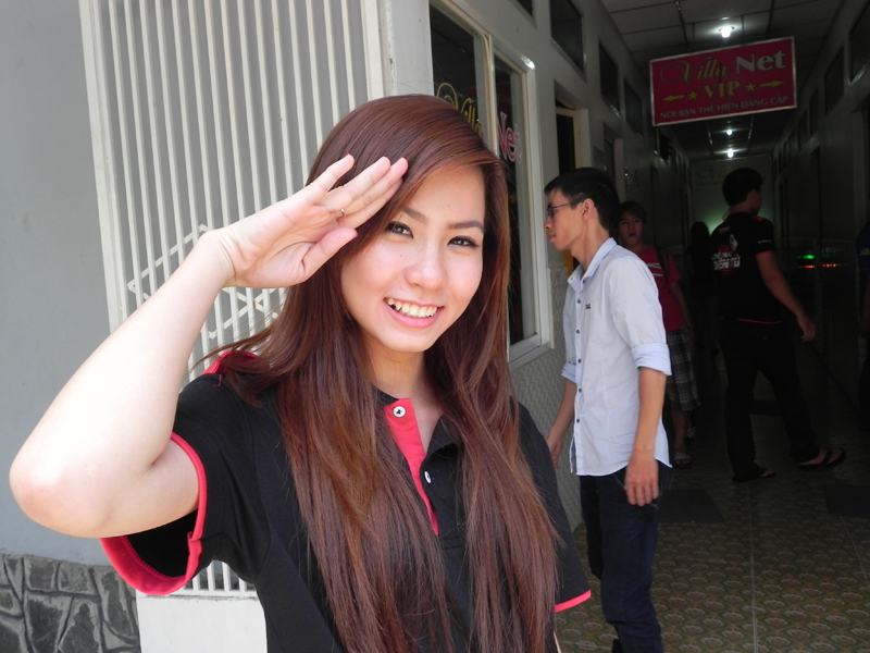 Hai PG xinh đẹp tại vòng loại WCG TP.Hồ Chí Minh - Ảnh 5