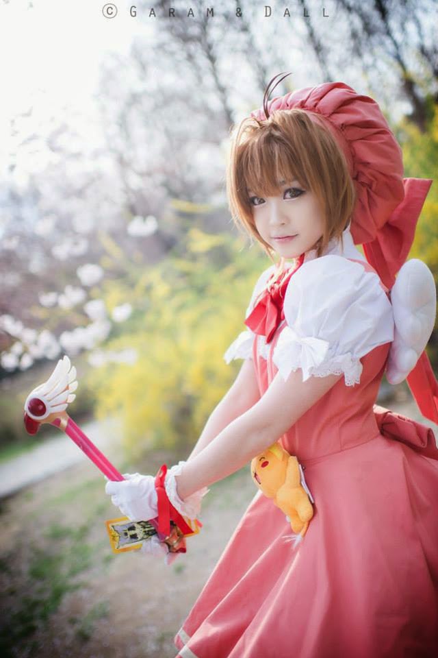 Tomia cực dễ thương với cosplay Sakura - Ảnh 1