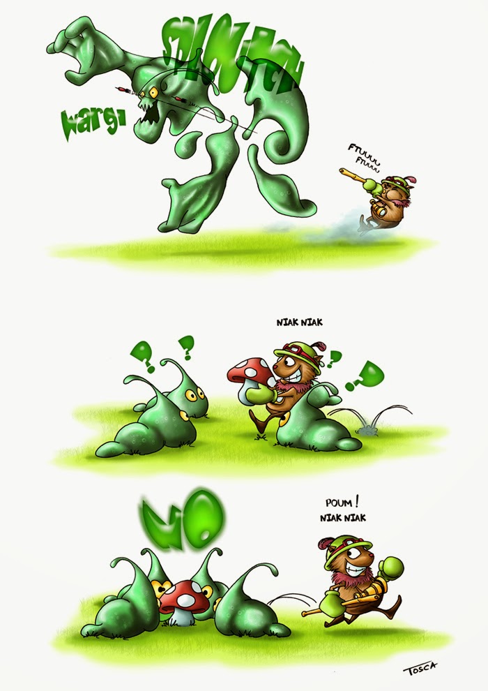 Comic Liên Minh Huyền Thoại: Teemo hạ Zac như thế nào - Ảnh 7