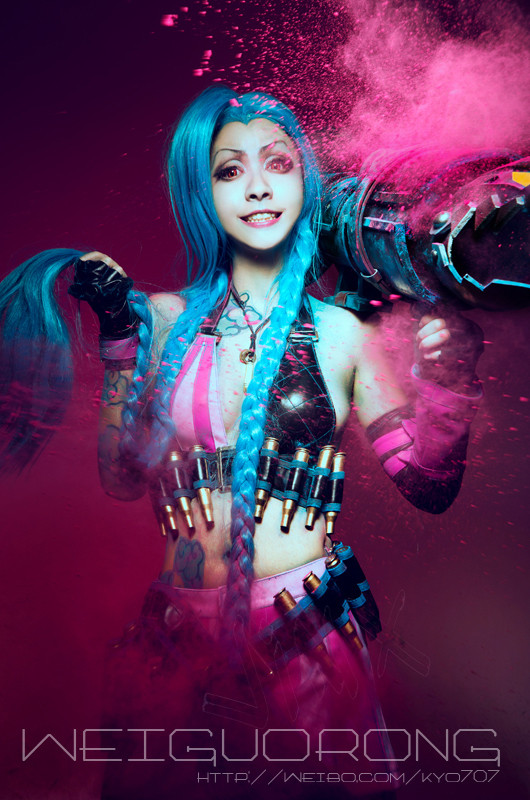 Cosplay Jinx cực đẹp của Kyo - Ảnh 2