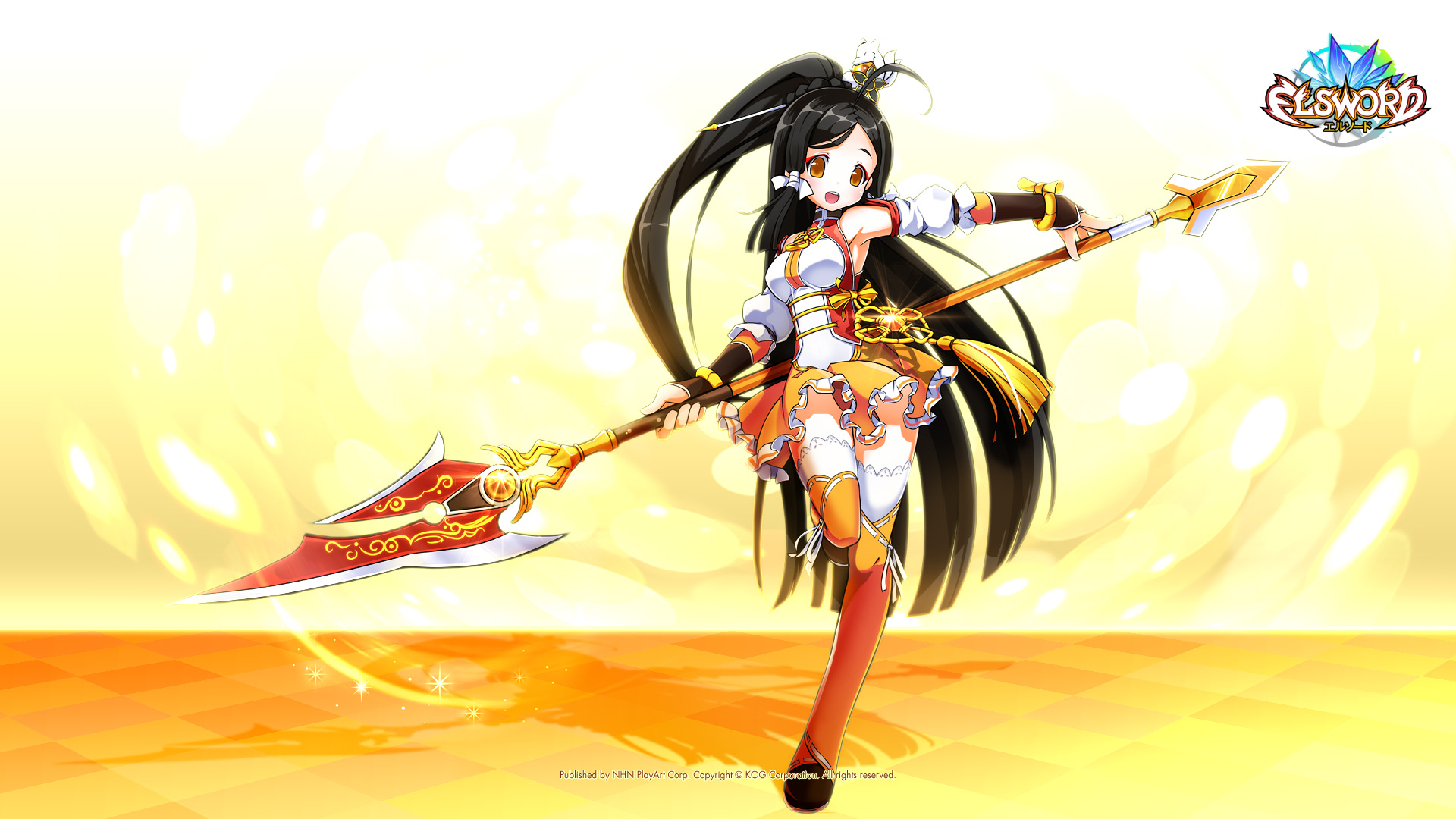 Loạt hình nền cực dễ thương của Elsword Nhật Bản - Ảnh 38