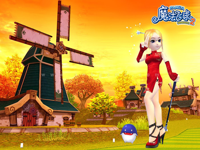 Hình nền game đánh golf Pangya cực dễ thương - Ảnh 8