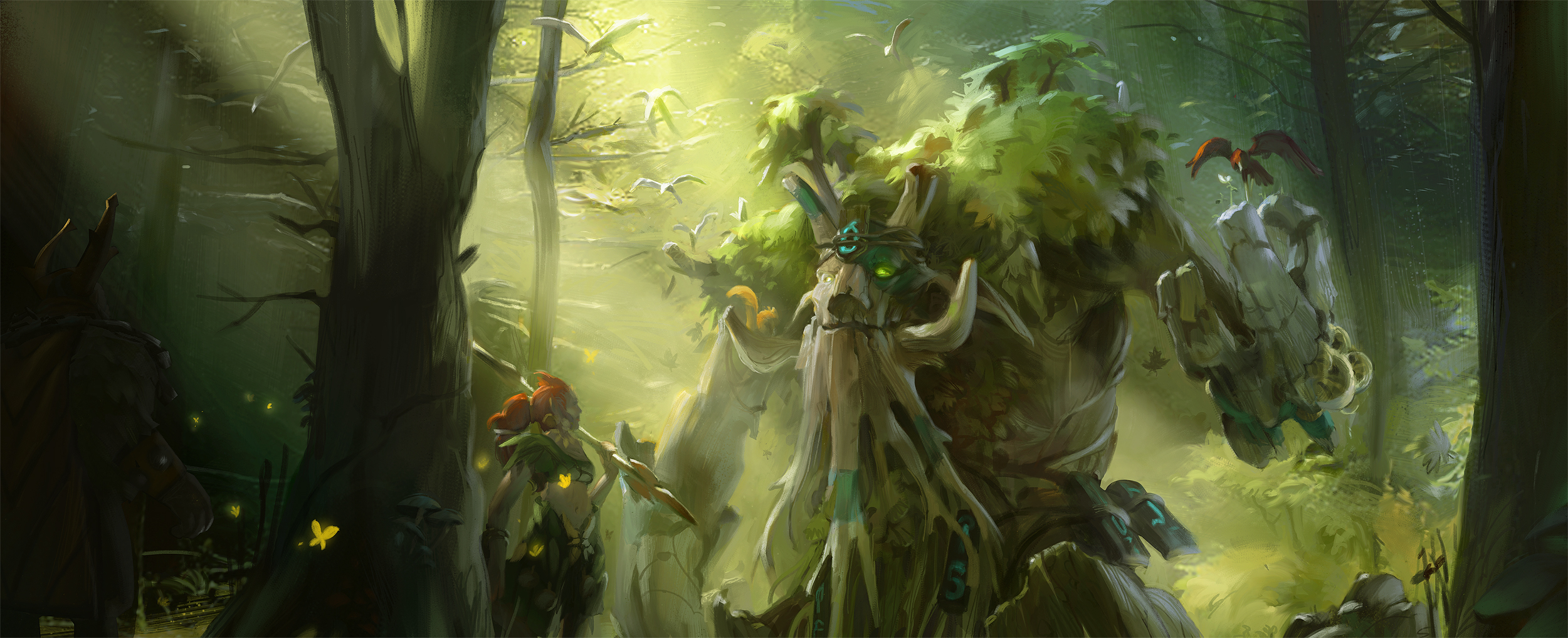 Loạt ảnh nguyên họa của các hero trong DotA 2 - Ảnh 19