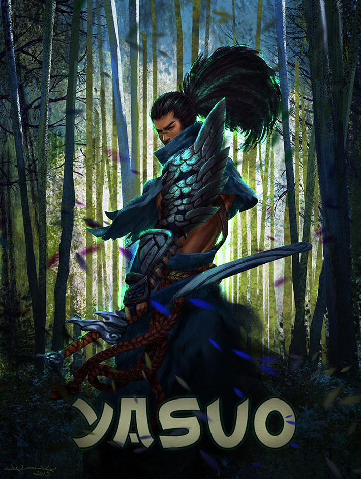 LMHT: Loạt fan art tuyệt đẹp về Yasuo - Ảnh 4
