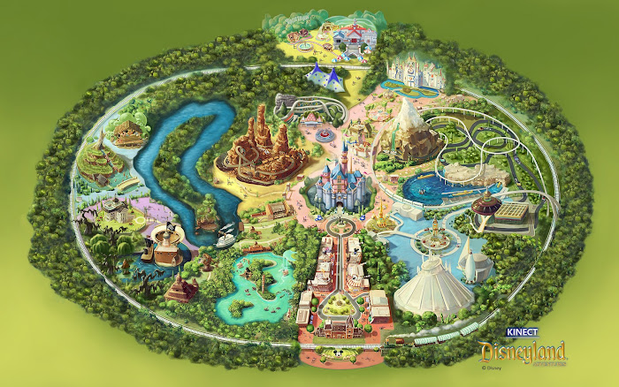 Tham quan công viên hoạt hình Disneyland - Ảnh 12