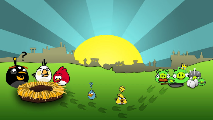 Hình nền về những chú chim điên trong Angry Birds - Ảnh 10