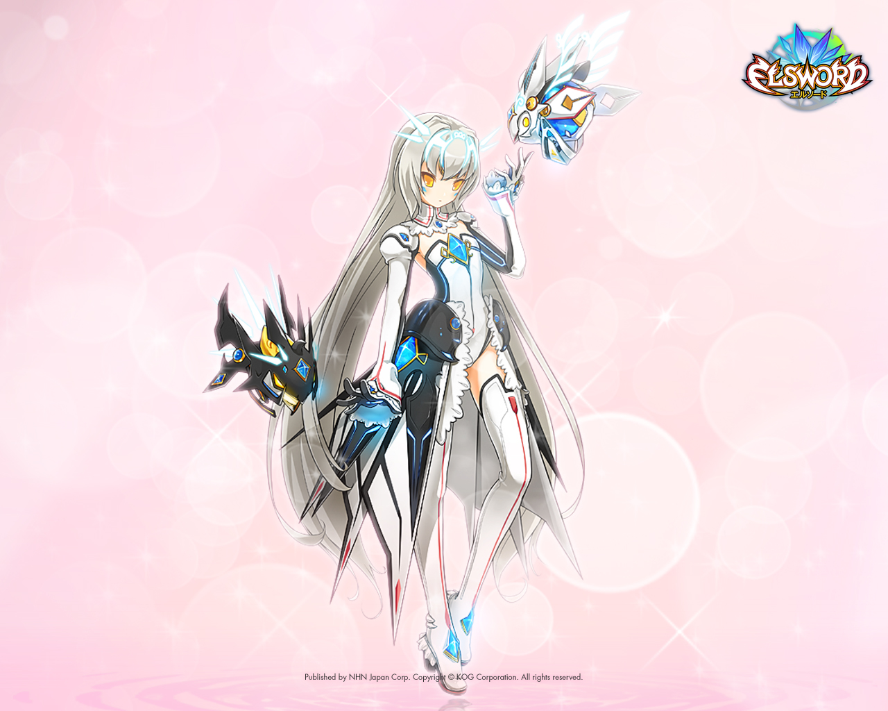 Loạt hình nền cực dễ thương của Elsword Nhật Bản - Ảnh 36