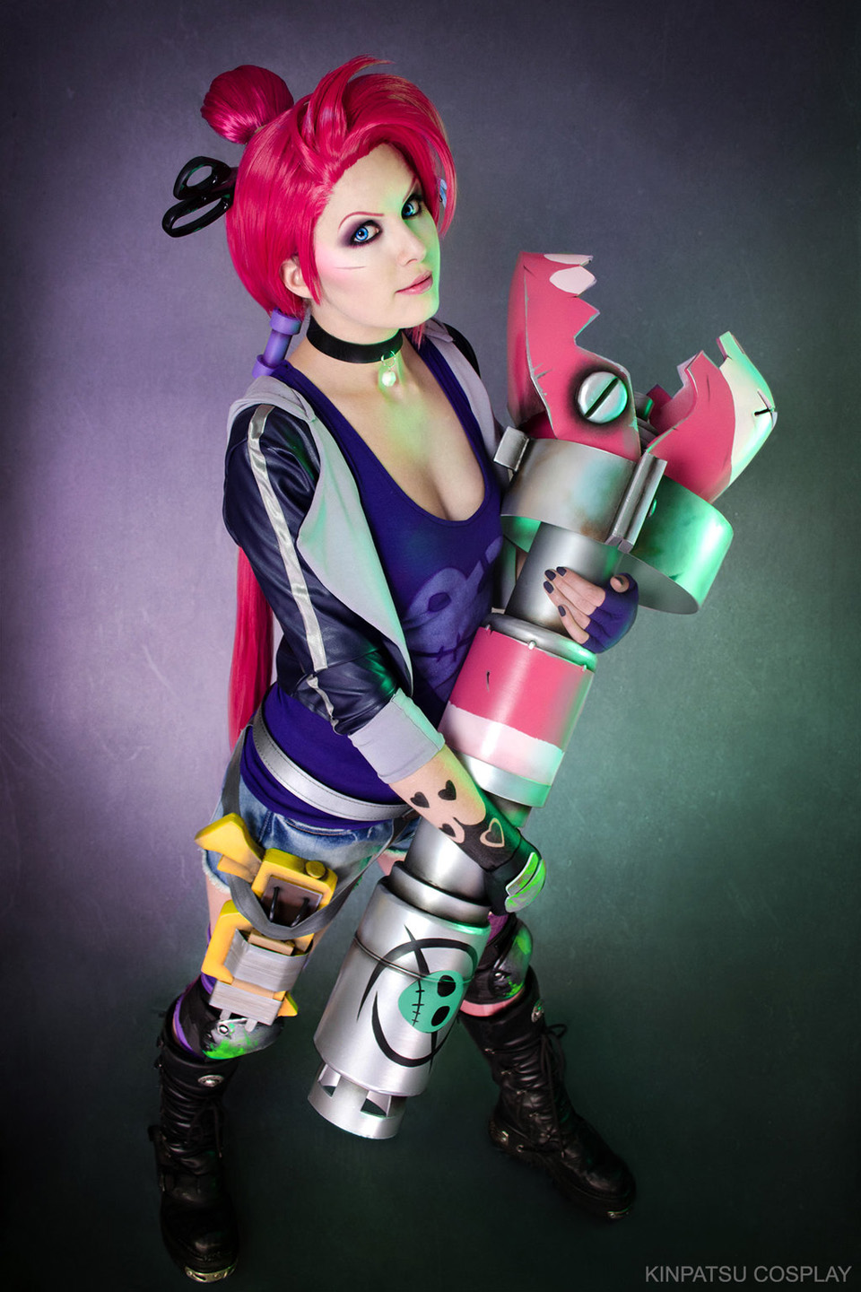 Cosplay Jinx và Jinx Thợ Săn Xác Sống