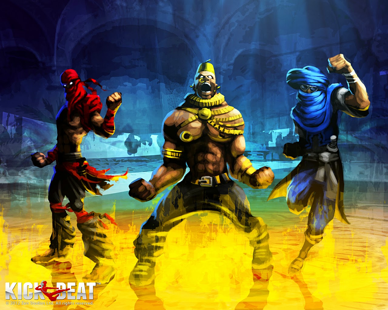 Loạt hình nền tuyệt đẹp của game âm nhạc KickBeat - Ảnh 9