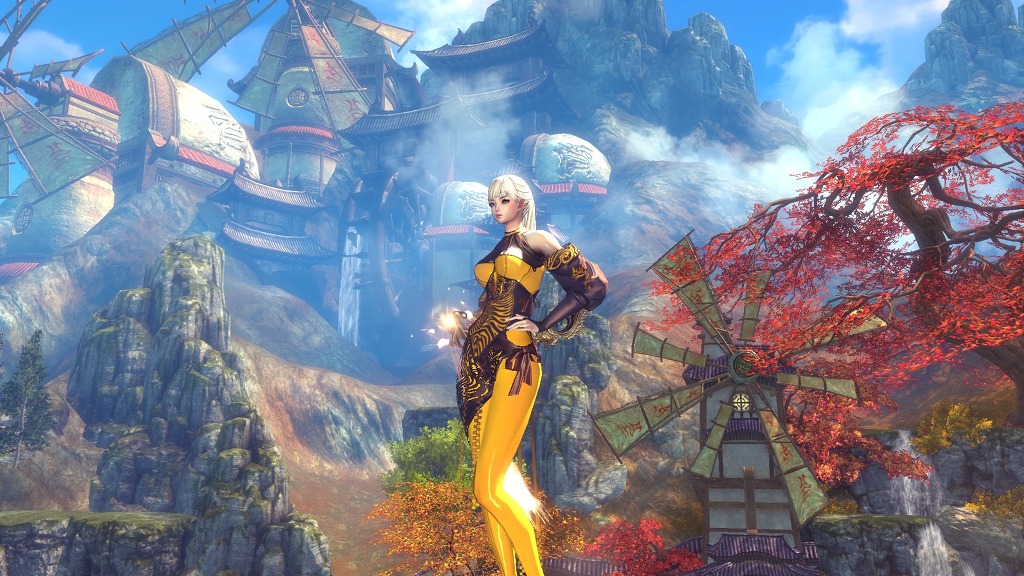 Nữ hiệp Blade & Soul khoe sắc cùng rừng phong - Ảnh 15