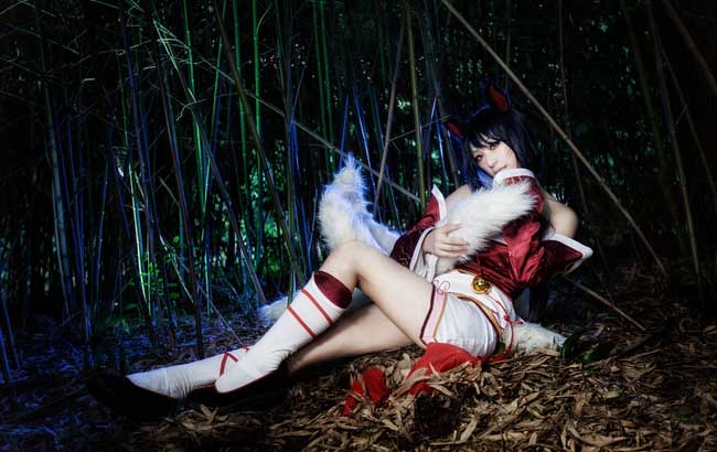 Cosplay Ahri cực quyến rũ và ma mị - Ảnh 9