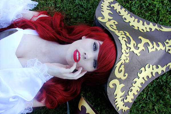 Tine Marie Riis quyến rũ với cosplay Miss Fortune - Ảnh 4