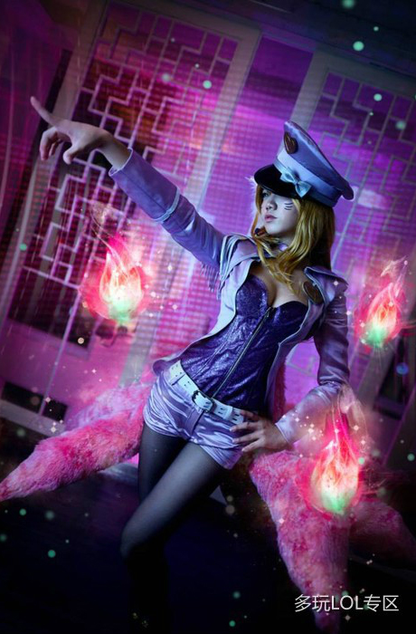 Ngắm cosplay hồ ly chín đuôi Ahri cực quyến rũ - Ảnh 3