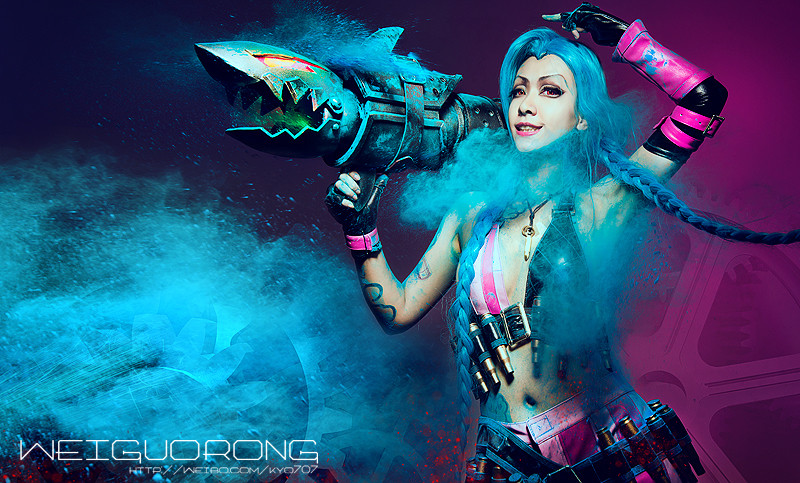 Cosplay Jinx cực đẹp của Kyo - Ảnh 40