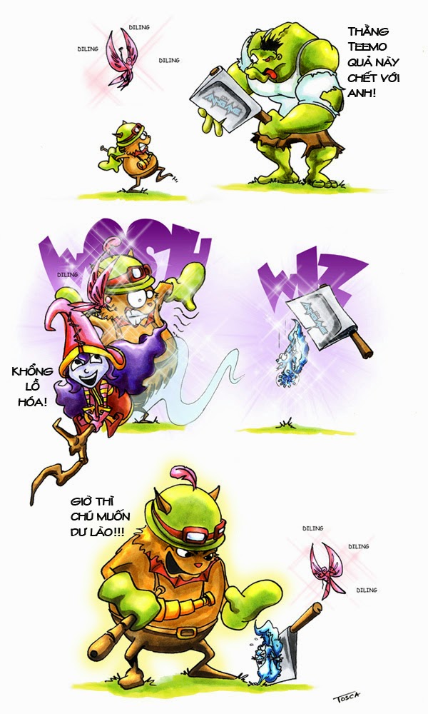 Comic Liên Minh Huyền Thoại: Ý chú muốn dư lào? - Ảnh 9