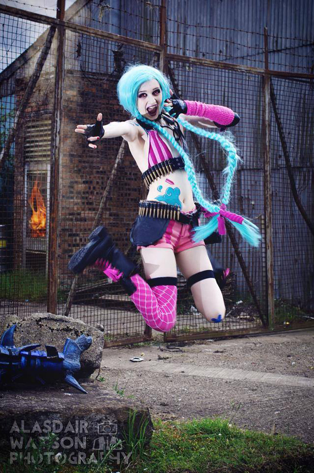 Kyahri nhí nhảnh và đáng yêu với cosplay Jinx - Ảnh 3