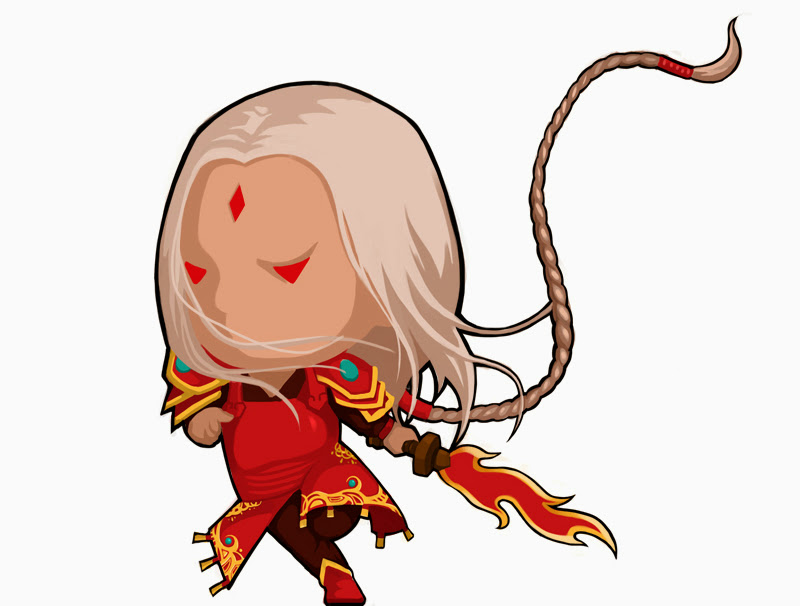 Loạt hình chibi dễ thương của các võ tướng Củ Hành - Ảnh 10