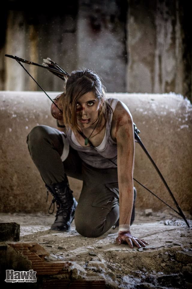 Cosplay Lara Croft "chất lừ" của Larxenne - Ảnh 4