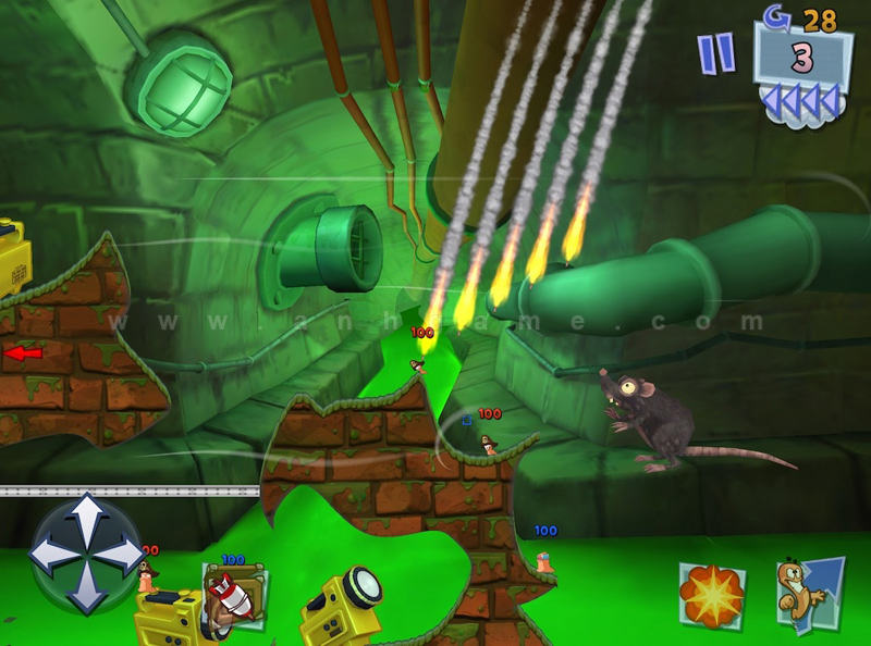 Team17 xác nhận sẽ có Worms 3 cho các thiết bị iOS - Ảnh 37
