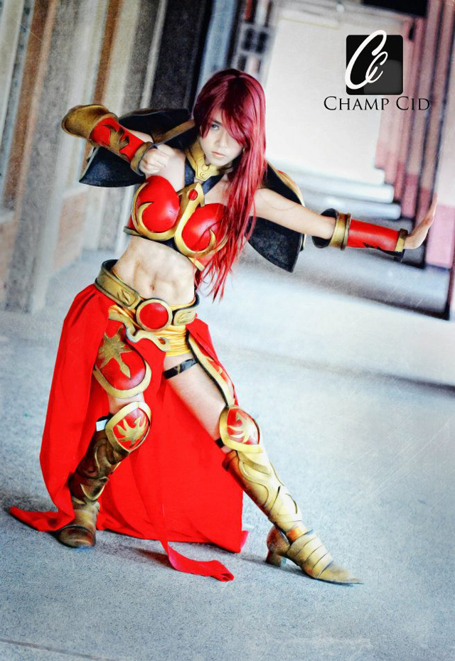 Ailkeene về bộ cosplay trên cả tuyệt vời về Leona - Ảnh 4