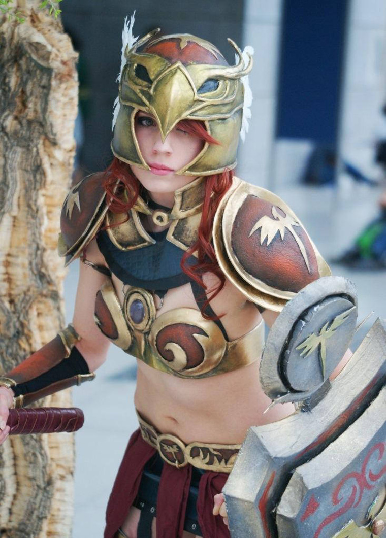 Cosplay Leona Chiến Thần cực ấn tượng của Fawkes - Ảnh 13