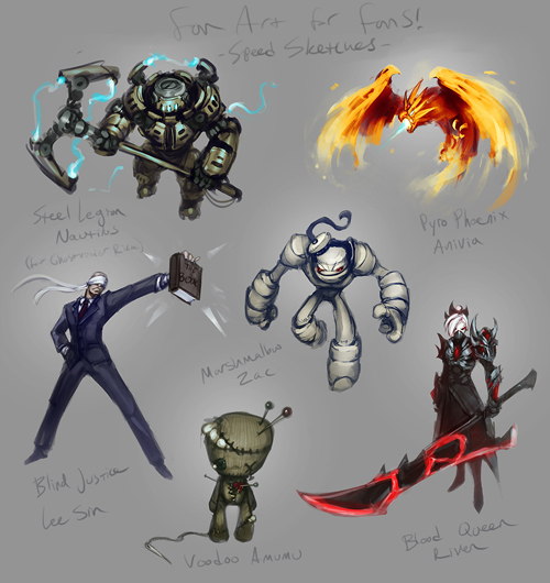 Ngắm fan art siêu ấn tượng của Riot Penguin - Ảnh 19