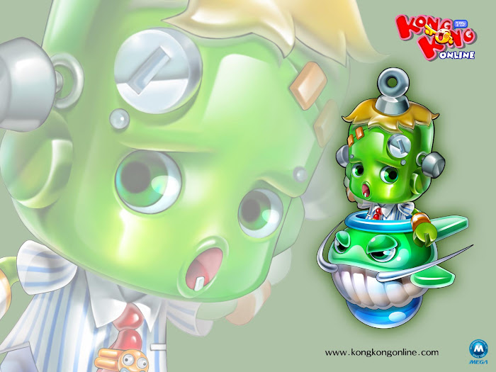 Bộ hình nền dễ thương của Kong Kong Online - Ảnh 9