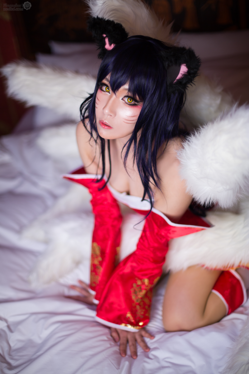 Reve cực quyến rũ với cosplay Ahri - Ảnh 7