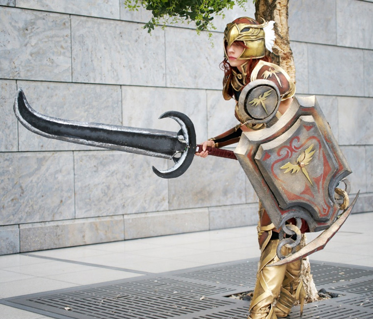 Cosplay Leona Chiến Thần cực ấn tượng của Fawkes - Ảnh 12