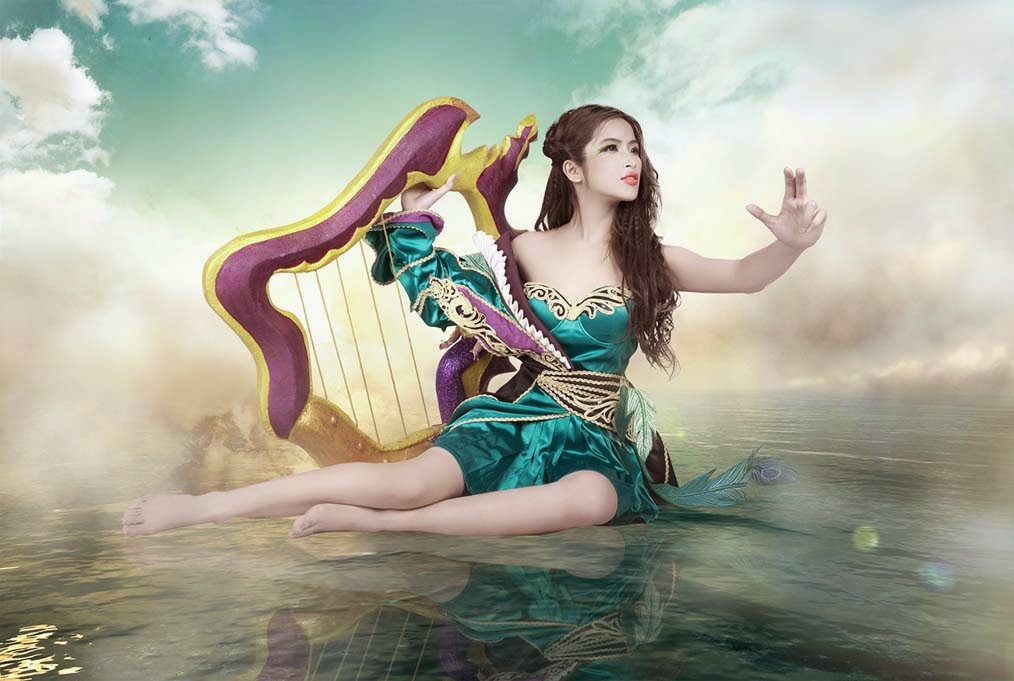 Lý Mẫn Nhi quyến rũ trong cosplay Thần Ma Đại Lục - Ảnh 2