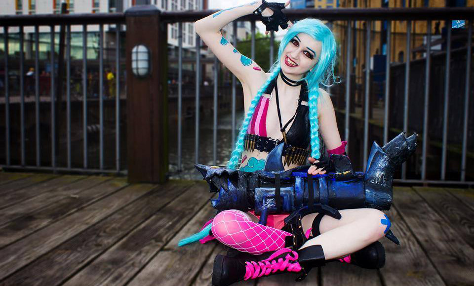 Kyahri nhí nhảnh và đáng yêu với cosplay Jinx - Ảnh 14