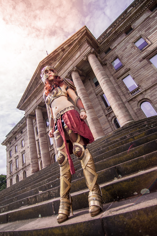 Ngắm cosplay Leona Chiến Thần tuyệt đẹp - Ảnh 2