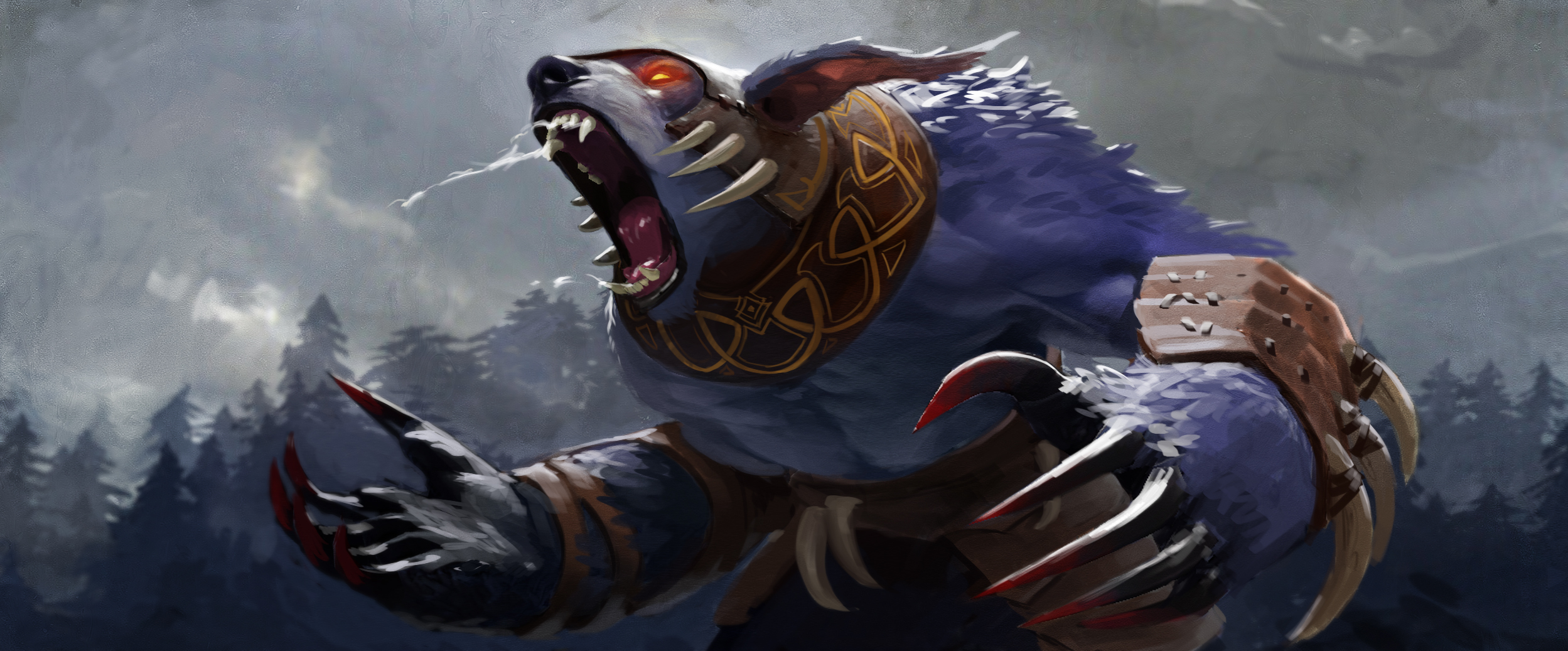 Loạt ảnh nguyên họa của các hero trong DotA 2 - Ảnh 8