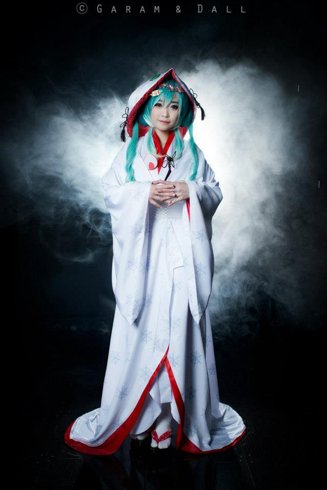 Tomia biến hóa thành Yuki Miku dễ thương và đáng yêu - Ảnh 3