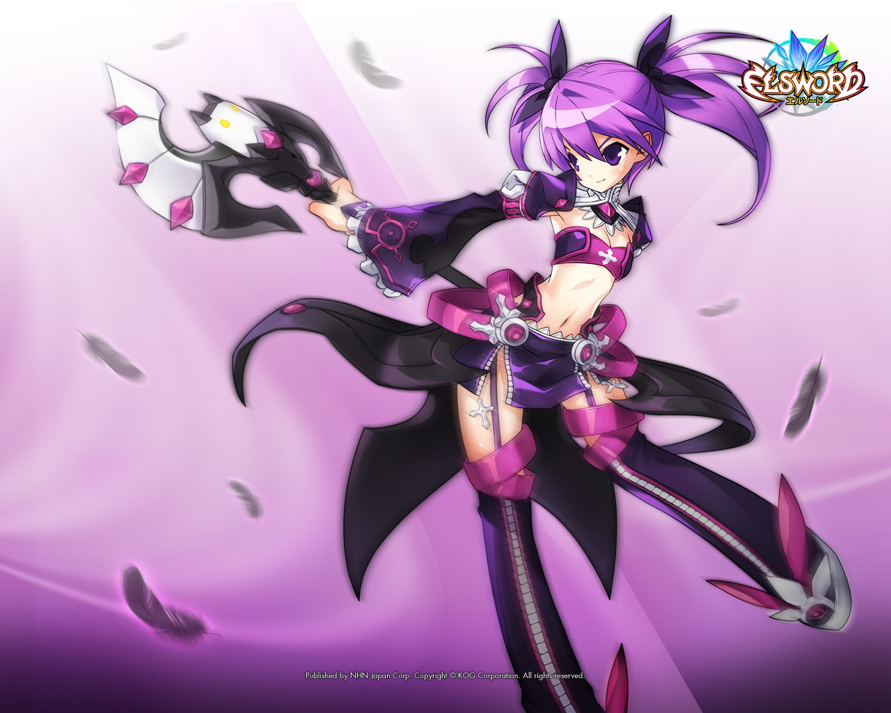 Loạt hình nền cực dễ thương của Elsword Nhật Bản - Ảnh 8