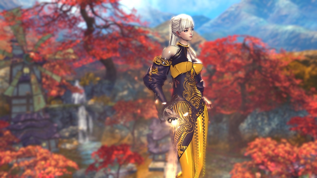 Nữ hiệp Blade & Soul khoe sắc cùng rừng phong - Ảnh 7