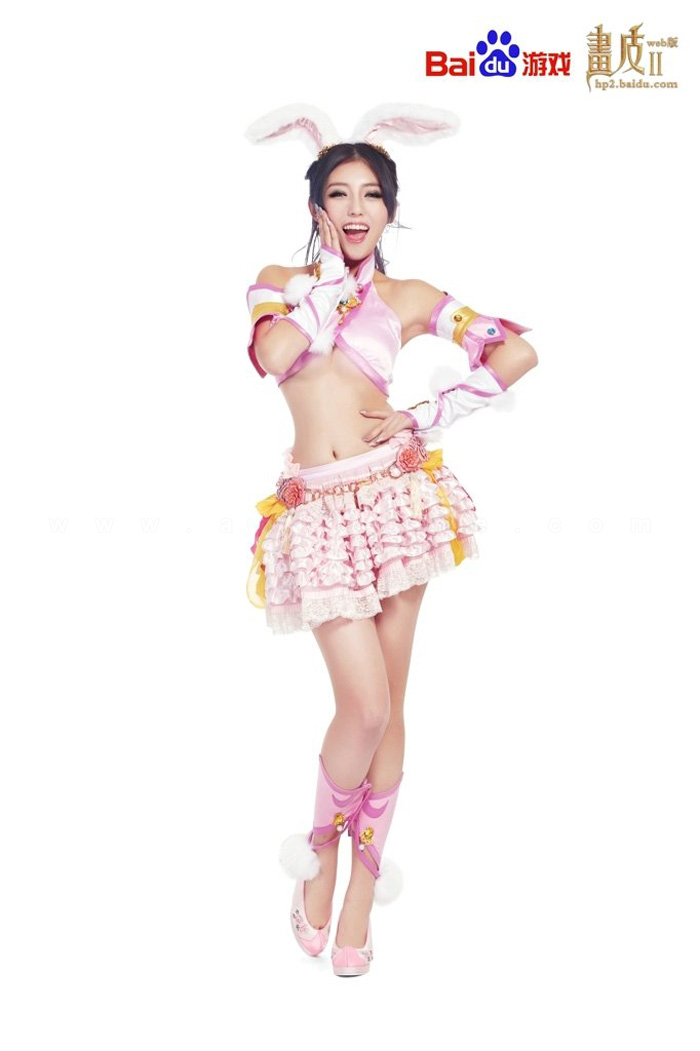 Cosplay khoe da thịt của webgame Họa Bì 2 - Ảnh 4