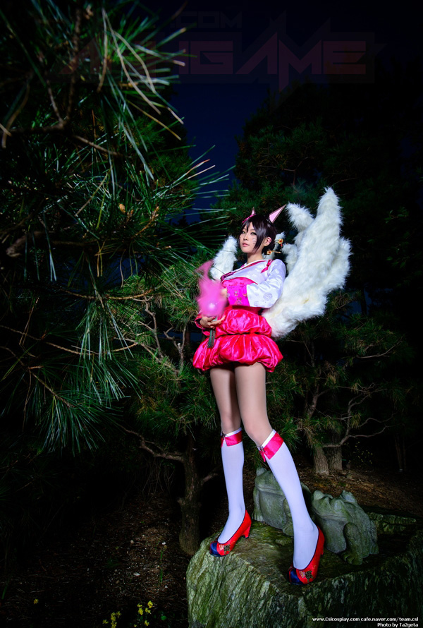 Cosplay Ahri quyến rũ theo phong cách Hàn Quốc - Ảnh 4