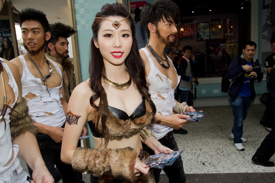 Biểu diễn cosplay Thần Ma Đại Lục trên đường phố xứ Đài - Ảnh 7
