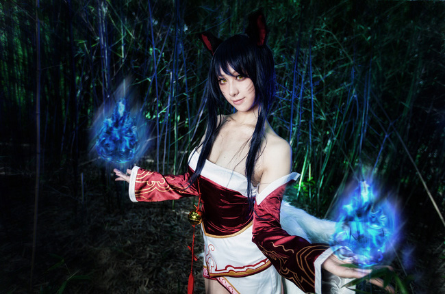 Cosplay Ahri cực quyến rũ và ma mị - Ảnh 5