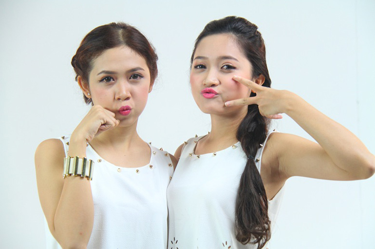 Ải Mỹ Nhân khoe các mỹ nhân của "Em gọi anh nhé" - Ảnh 4