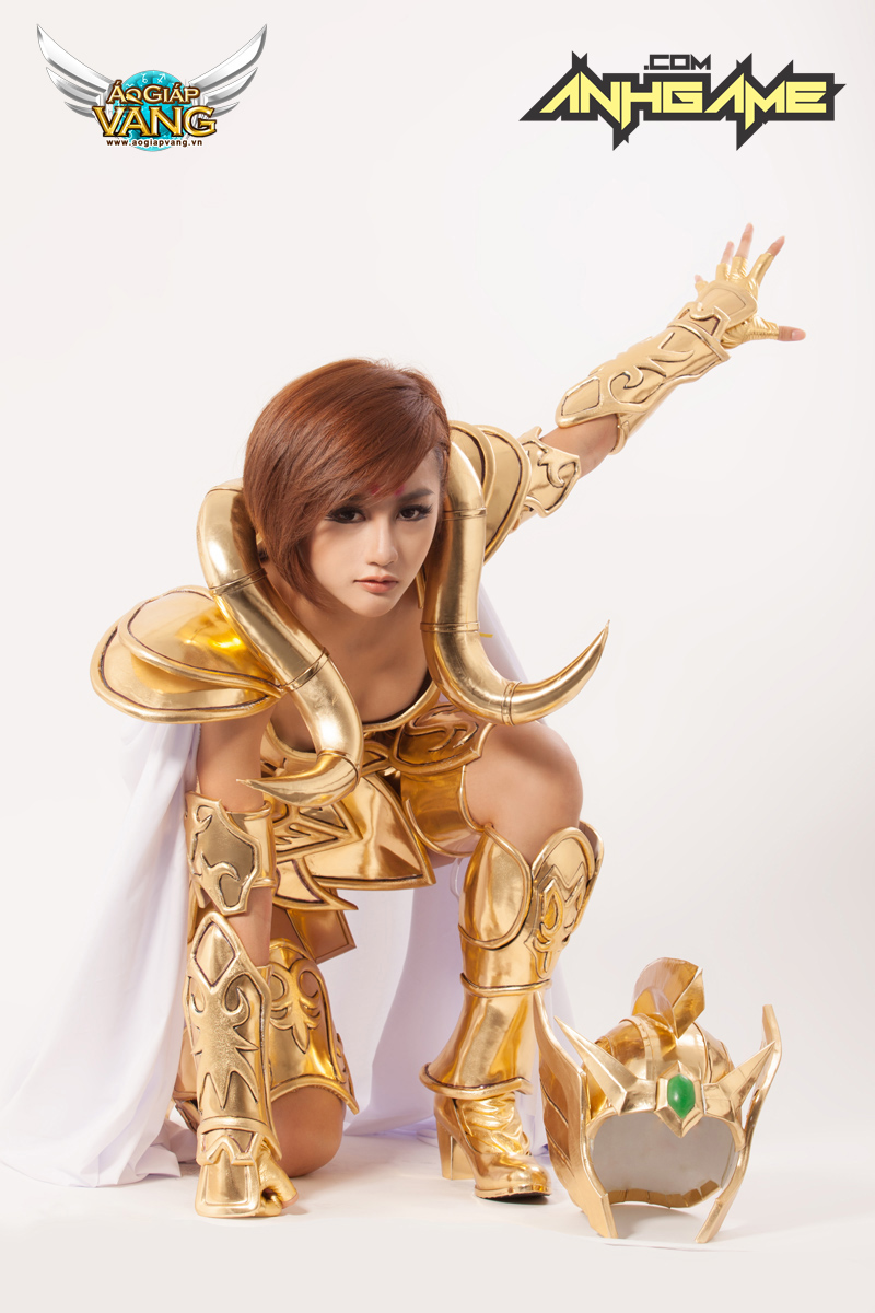 Cosplay Áo Giáp Vàng chất lừ của Quỳnh Nhi (Yuu) - Ảnh 13